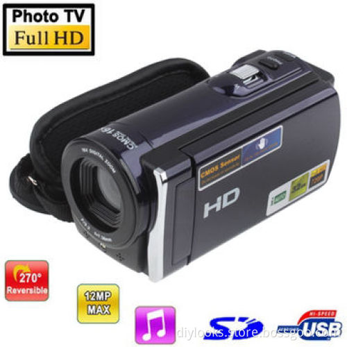 Digital Video Camera with 3.0-inch TFT LCD Screen